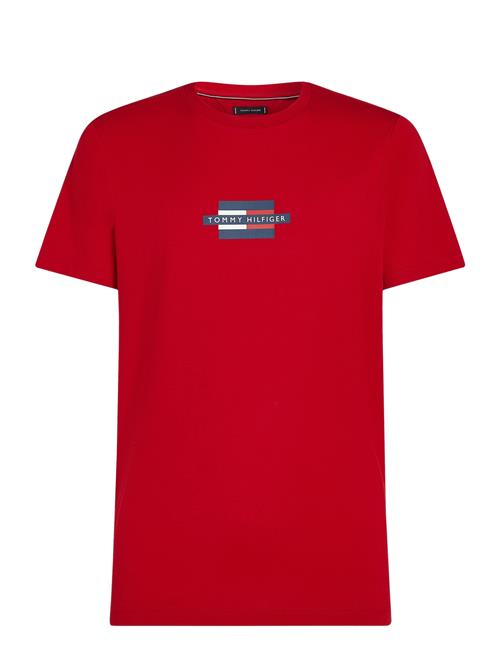 Flag Box Tee Tommy Hilfiger Red