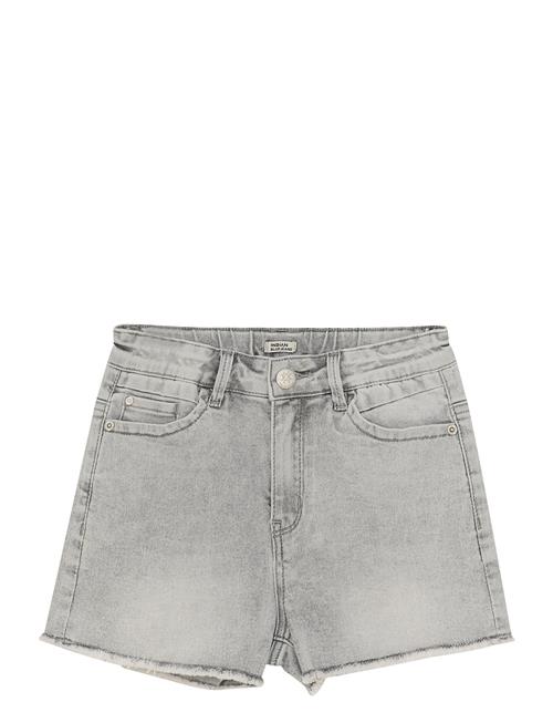 Denim Shorts Wide Grey Indian Blue Jeans Grey