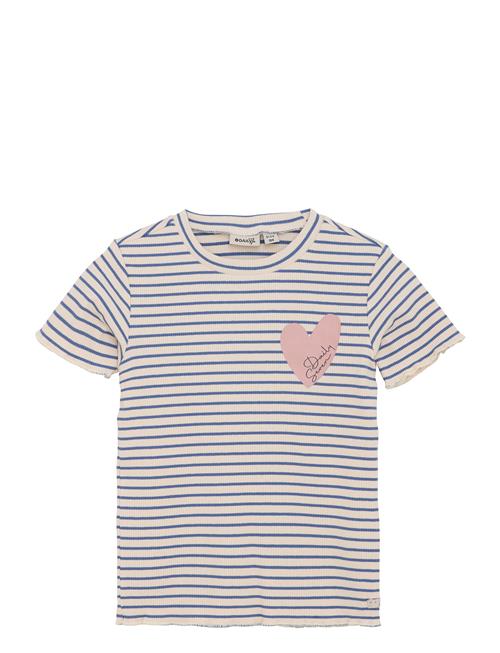 T-Shirt Striped Daily 7 Cream