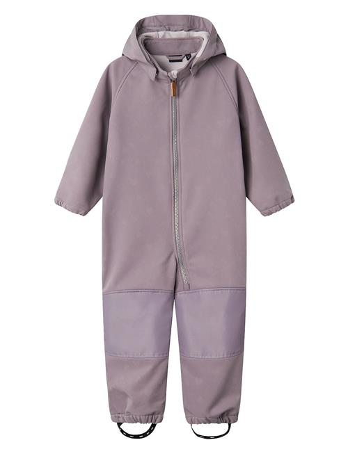 Nmfalfa08 Softshell Suit H Magic Fo Tb Name It Purple