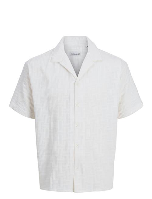 Jack & Jones Jjematteo Resort Shirt Ss Sn Jack & J S White