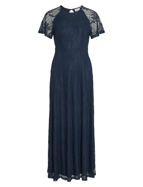 Vifemma S/S Lace Dress - Noos/Dc Vila Navy