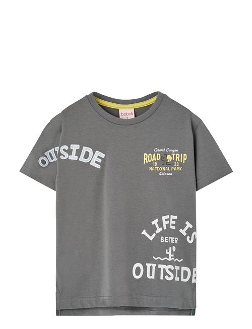 Knit T-Shirt Boboli Grey