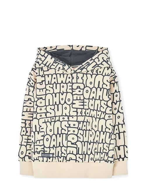 Fleece Sweatshirt Printed Boboli Beige