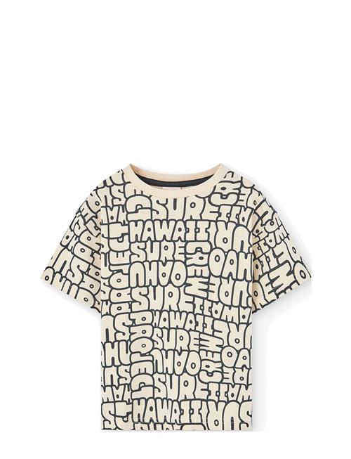 Knit T-Shirt Boboli Cream