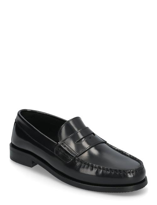 Miles Penny Loafer - Black Polido Garment Project Black