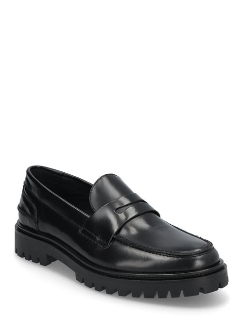 Aaron Penny Loafer - Black Polido Garment Project Black