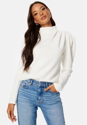 SELECTED FEMME Fenja LS T-Neck Top White L