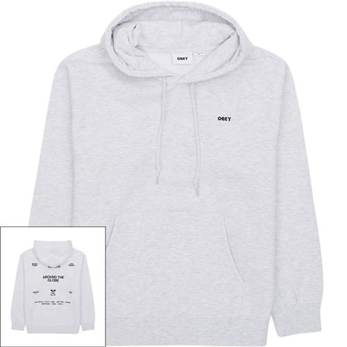 Obey Business Hood 112470241 Sweatshirts Grå