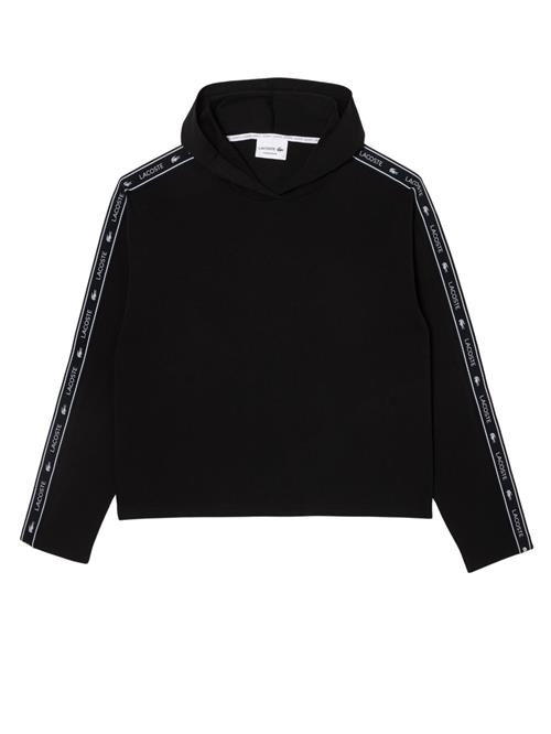 LACOSTE Sweatshirt  sort / hvid