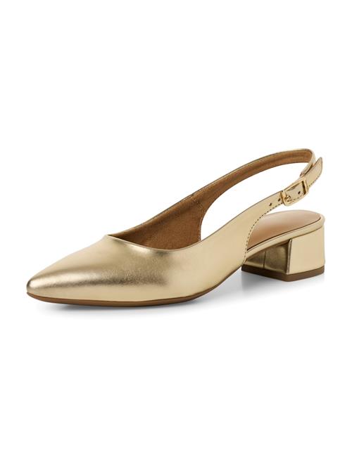 Se Tamaris Slingpumps  guld ved About You