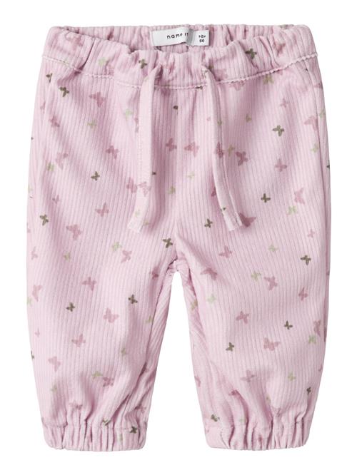 NAME IT Bukser  navy / pink / mørk pink