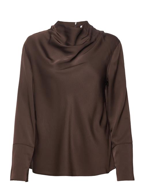 Ayumi Silk Blouse Ahlvar Gallery Brown