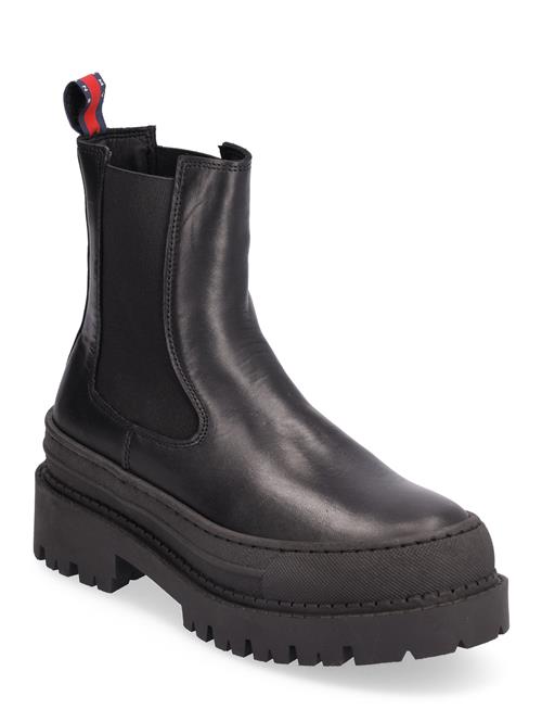 Tjw Chelsea Foxing Boot Tommy Hilfiger Black