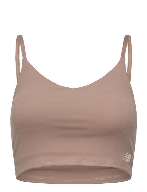 Nb Harmony Light Support Sports Bra New Balance Beige