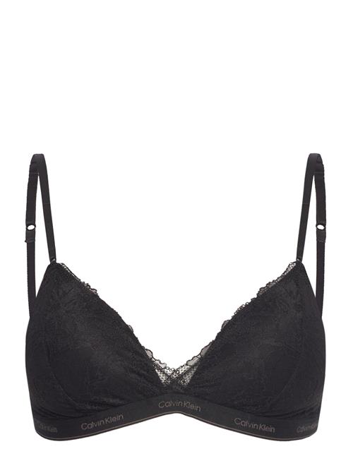 Lightly Lined Triangle Calvin Klein Black