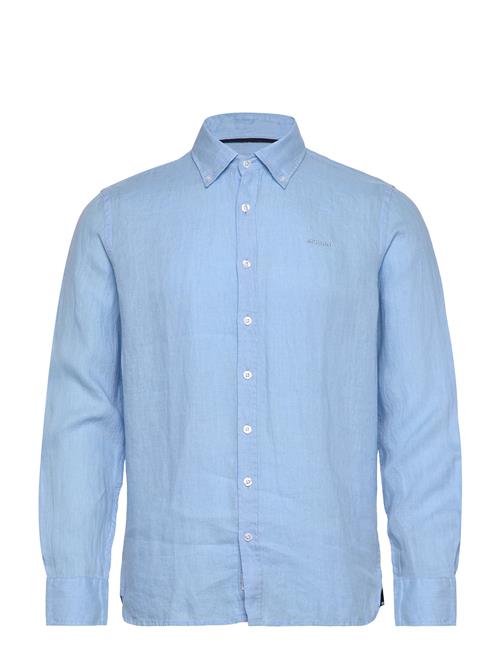 Linen Shirt Sebago Blue