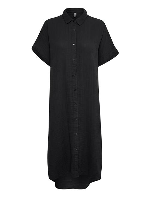 Cuelina Kaftan Dress Culture Black