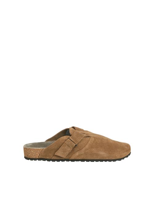 Jack & Jones Jfwlouis Suede Mule Jack & J S Brown