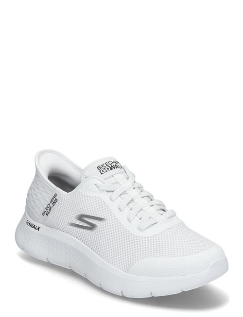 Mens Go Walk Flex Hands Up Skechers White