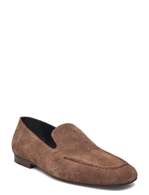 Logo Soft Loafers Filippa K Brown