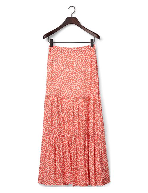 Printed Maxi Skirt Lexington Clothing Red