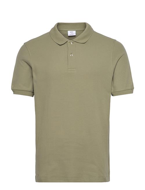 Regular-Fit Cotton Piqué Polo Shirt Mango Green