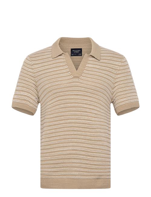 Anf Mens Sweaters Abercrombie & Fitch Beige