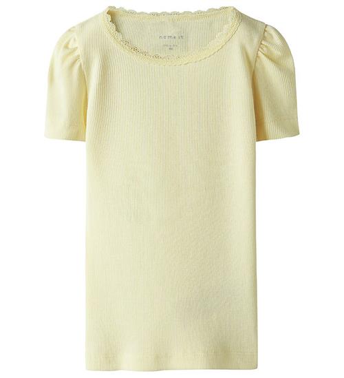 Name It T-shirts - Noos - NmfKab - Pastel Yellow