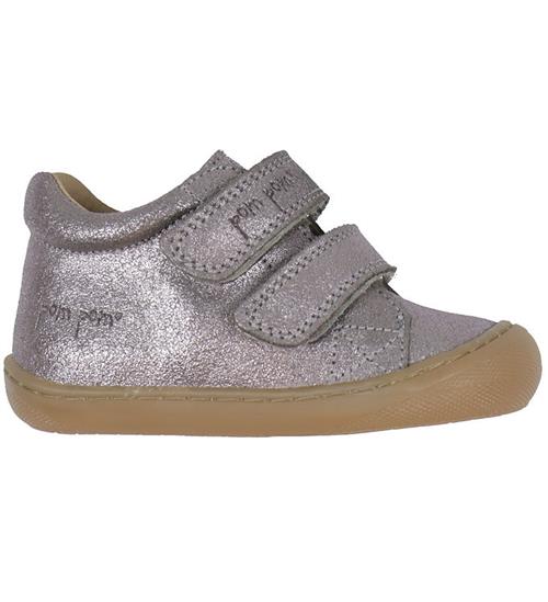 Pom Pom Begyndersko - First Sport Velcro - Dark Rose Glitter