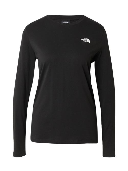 THE NORTH FACE Shirts 'Long-Sleeve Simple Dome T-Shirt'  sort / hvid