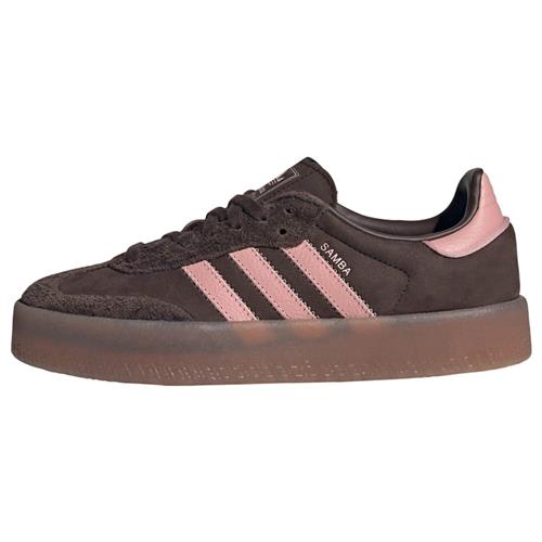 ADIDAS ORIGINALS Sneaker low 'Sambae'  mørkebrun / lyserød