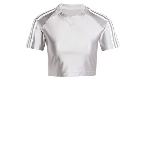 ADIDAS ORIGINALS Shirts 'Adicolor Teamgeist'  sølvgrå / hvid