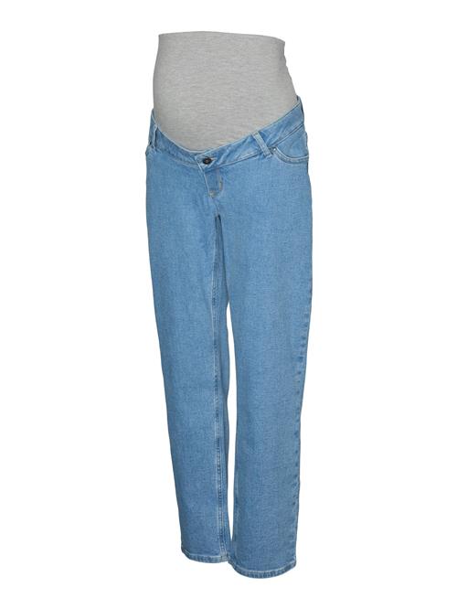 MAMALICIOUS Jeans  blue denim / grå