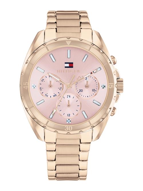 TOMMY HILFIGER Analogt ur 'MELLIE'  rosa guld / lyserød