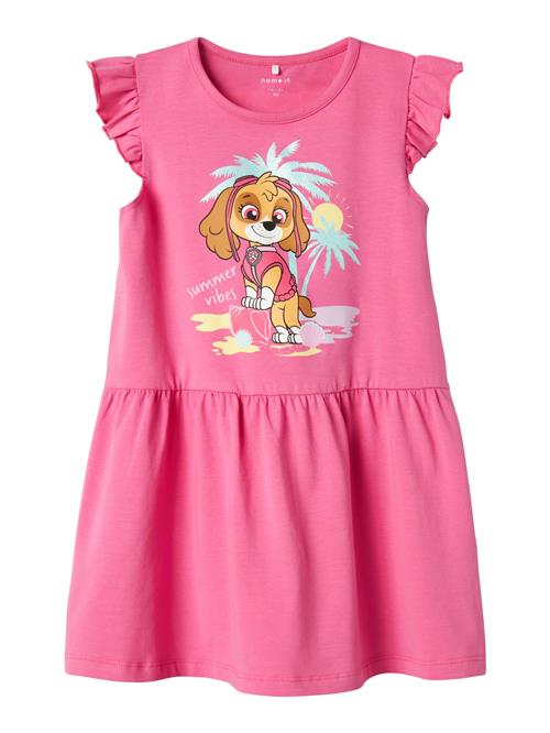 NAME IT Kjole 'NMFMada'  lyseblå / karamel / lysegul / lys pink
