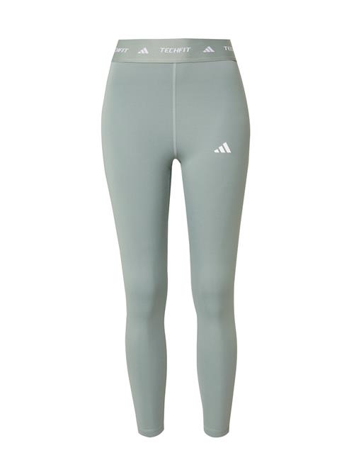 ADIDAS PERFORMANCE Sportsbukser  pastelgrøn / hvid