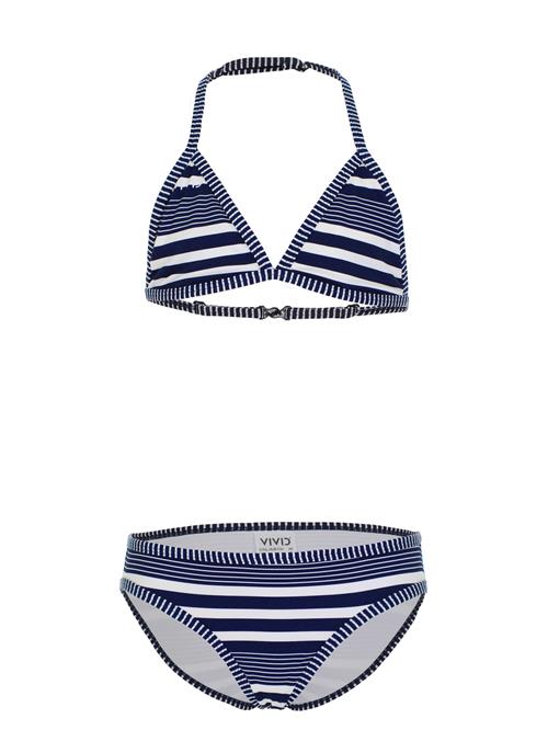 VIVID Bikini  navy / hvid