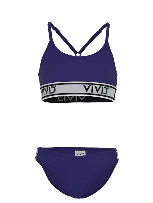 VIVID Bikini  mørkeblå / lysegrå / sort