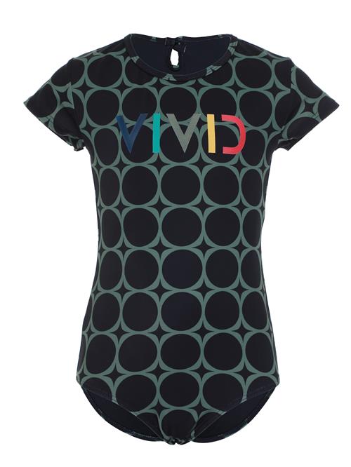 VIVID Badedragt  navy / mørkeblå / mørkegrøn / rød