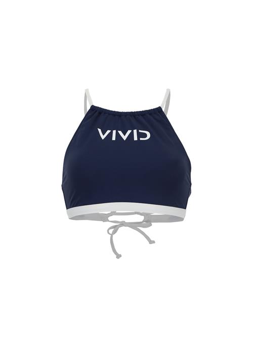 VIVID Bikinioverdel  navy / hvid