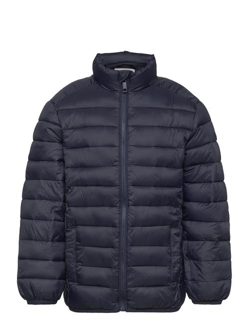 Quilted Jacket Mango Navy