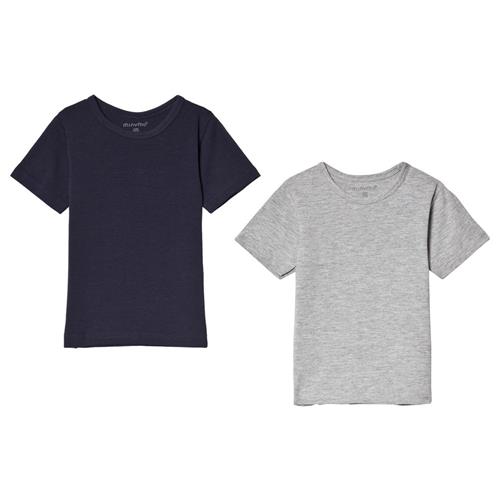 Minymo 2-pak T-shirter Dark Navy | Blå | 80 cm