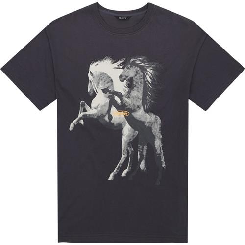 Tee Library La Liberta T-shirts Charcoal