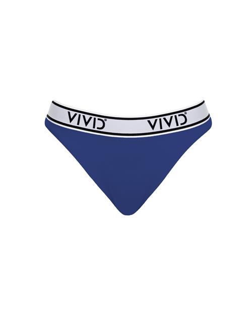 VIVID Bikinitrusse 'Mix&Match'  mørkeblå / lysegrå / sort