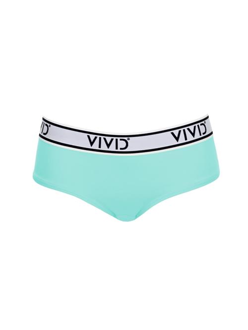 VIVID Bikinitrusse  aqua / lysegrå / sort