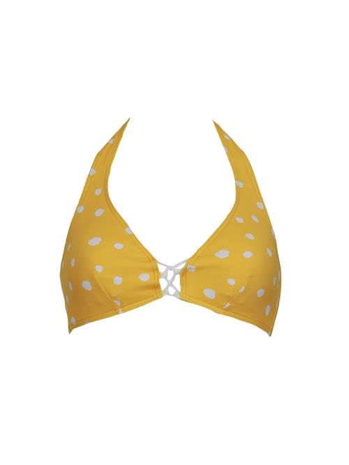 VIVID Bikinioverdel  gul / offwhite