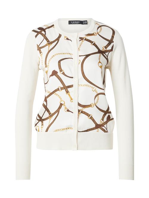 Lauren Ralph Lauren Cardigan  creme / brun / guld