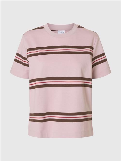 Se SELECTED FEMME Shirts  brun / lys pink / rød ved About You