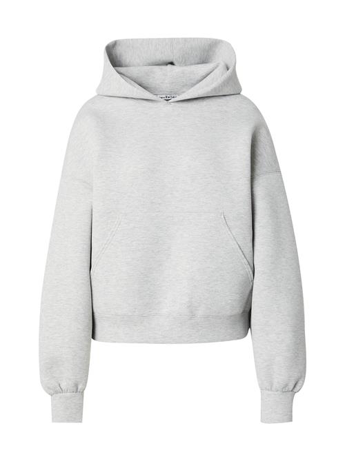 Se WEEKDAY Sweatshirt 'Petra'  lysegrå ved About You